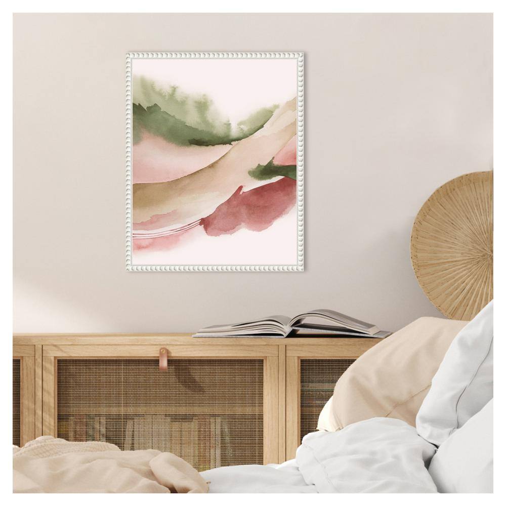 Grace Popp Strawberry Waves I Abstract Canvas Wall Art