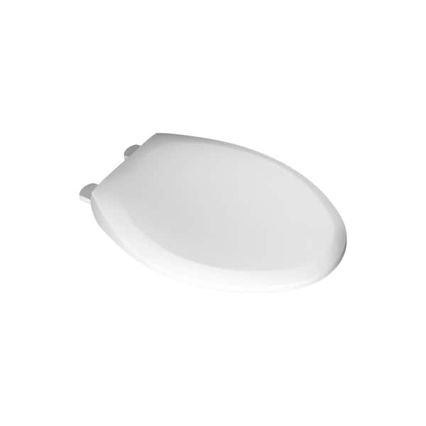 American Standard Champion 4 Slow-Close Elongated Closed Front Toilet Seat in White