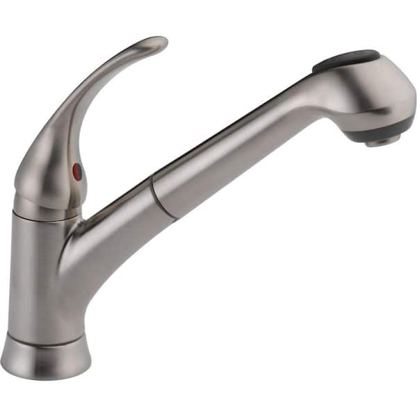 Pull Out Sprayer Kitchen Faucet, Bathtub Faucet With Sprayer Delta