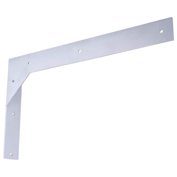 Vanity Support Federal Brace Titus Galvanized Steel Floating Vanity Support Left 40324 ...