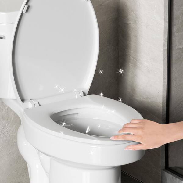1.28 GPF Tornado Flush One-Piece Elongated Toilet with Soft