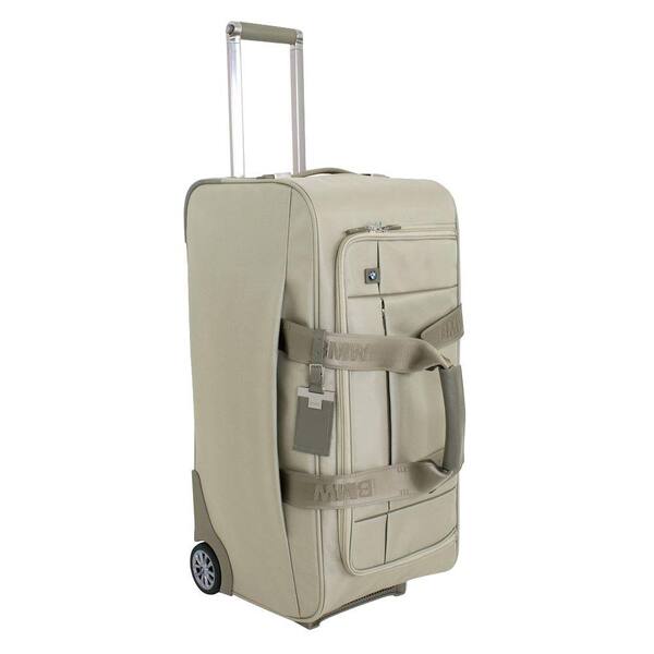 BMW 26 in. Champagne Wheeled Duffel Suitcase