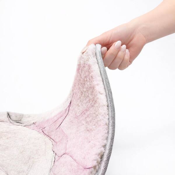 Dream Shag Premium Machine Washable Abstract ADS515 Pink 2 ft. x 7 ft. Runner Rug