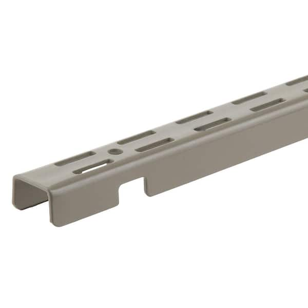 ShelfTrack 48 in. x 1 in. Nickel Standard