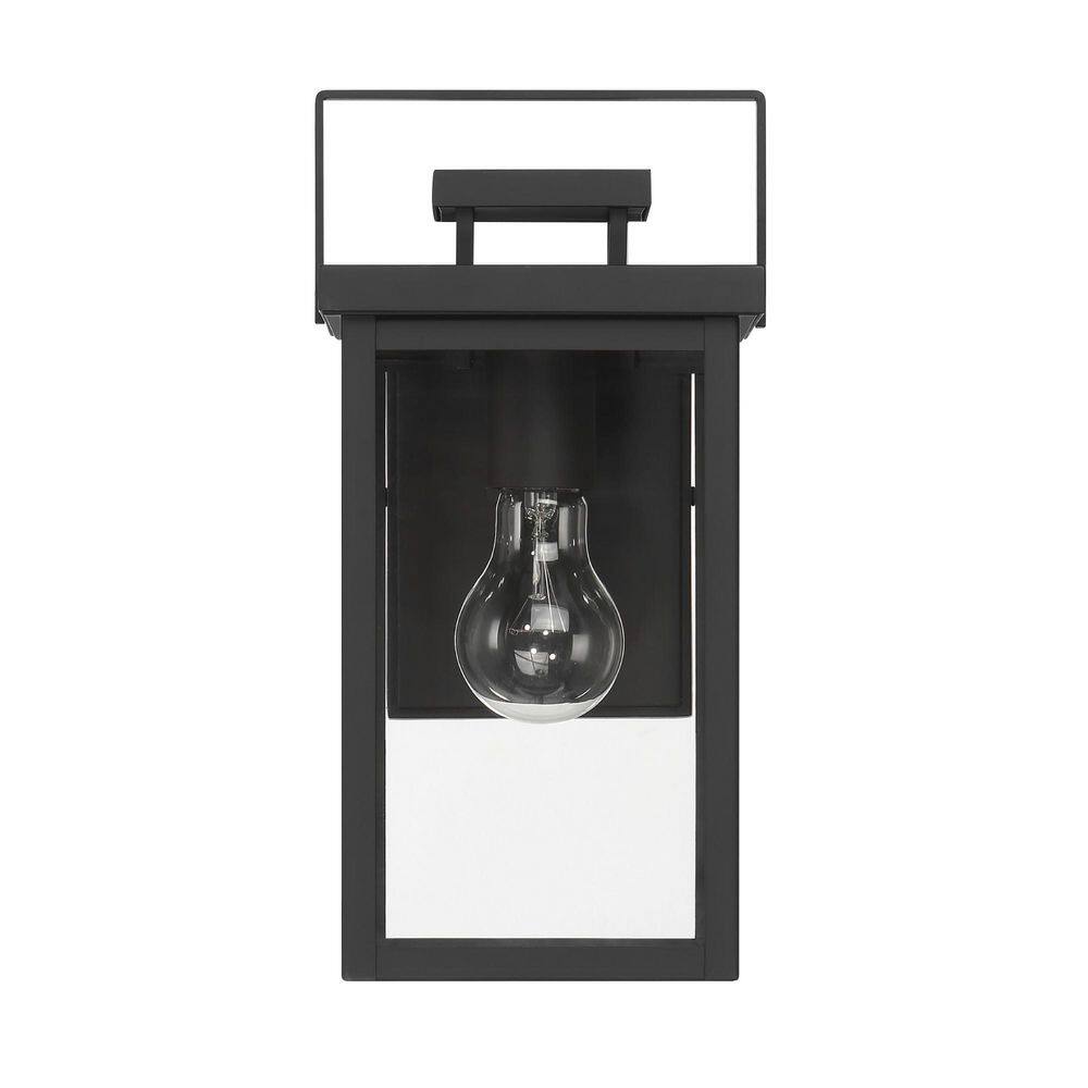 Hunter Timbergrove 1 Light Matte Black Rectangle Outdoor Lighting for Outdoor price history on PriceWatchPro