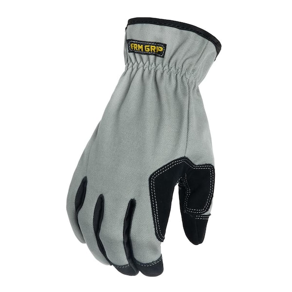 FIRM GRIP Duck Canvas Glove Small 55275-06 - The Home Depot