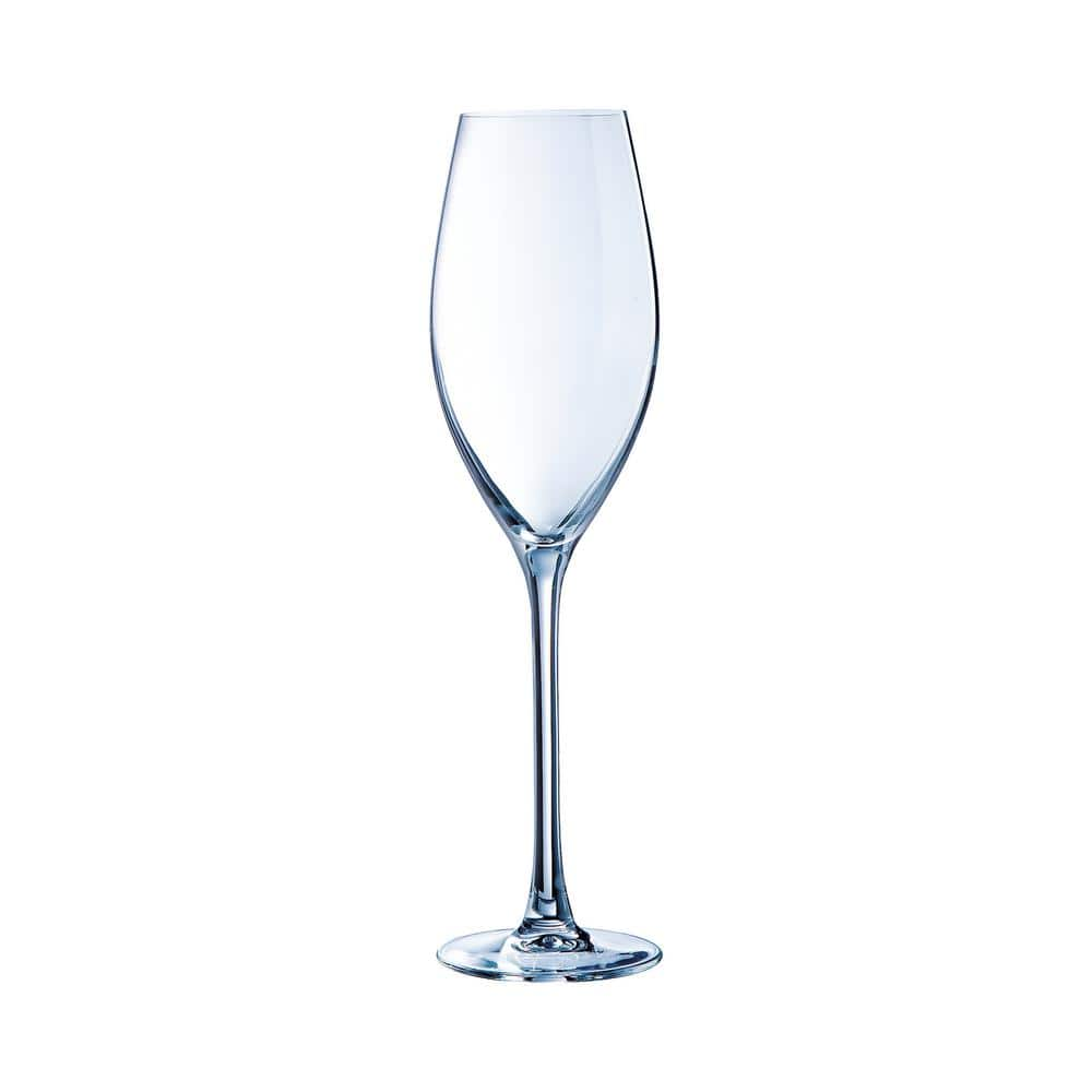 StyleWell 8 oz. Glass Champagne Flutes (Set of 4) P7785 - The Home