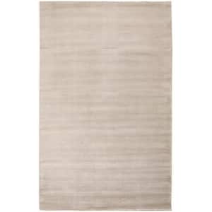 Ivory 2 ft. x 3 ft. Solid Color Area Rug