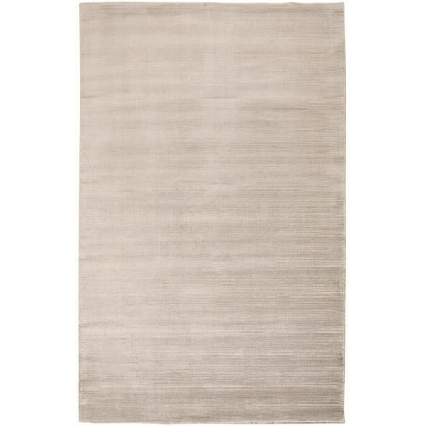 HomeRoots Ivory 2 ft. x 3 ft. Solid Color Area Rug