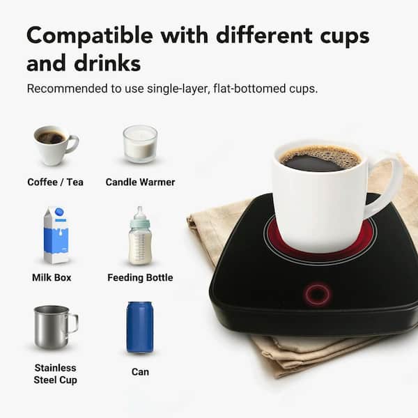 Unbranded Coffee Mug Warmer, Electric Coffee Warmer for Desk with 3  Temperature Settings WHK2918