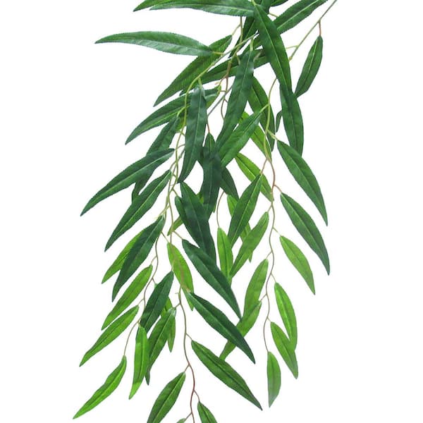 Interchangeable 52 Weeping Willow Branch, Extra Full Faux Leafy Greenery