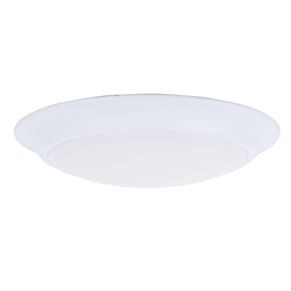 Maxim Lighting Diverse LED 1-Light White Flush Mount