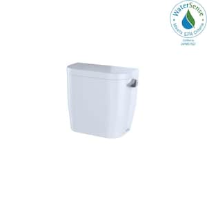 Entrada 1.28 GPF Single Flush Toilet Tank Only With Right Hand Trip Lever in Cotton White