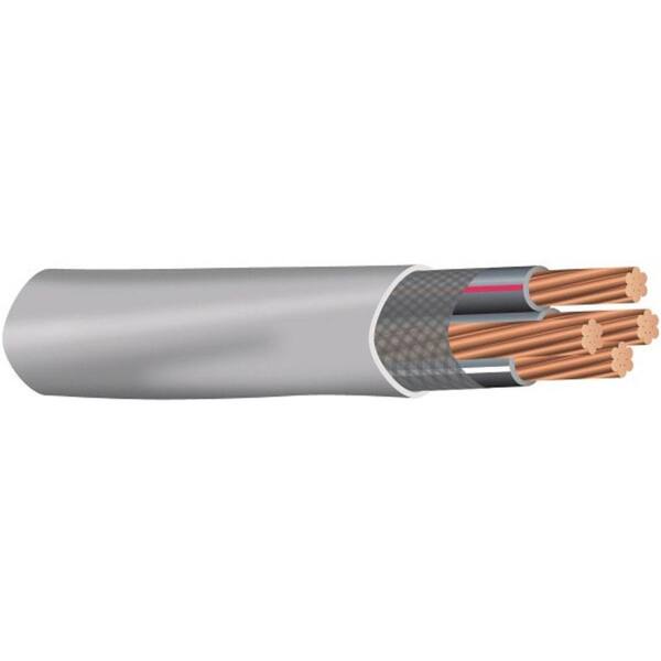 Southwire 500 Ft 3 3 3 5 Gray Standed Cu Ser Cable 27757403 The Home Depot