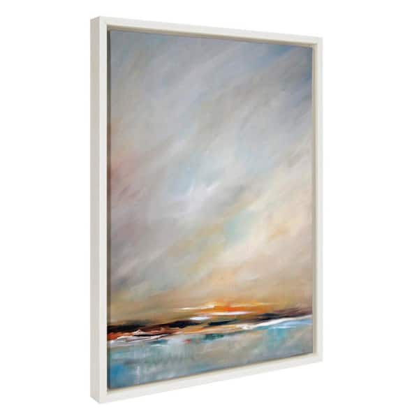 Sylvie "Day's End" by Mary Sparrow Landscape Framed Art Print 24 in. x 18 in.