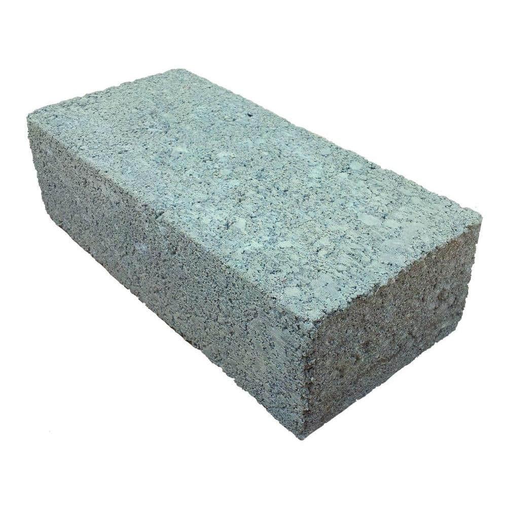 2 in. x 4 in. x 8 in. Concrete Brick 619345 - The Home Depot