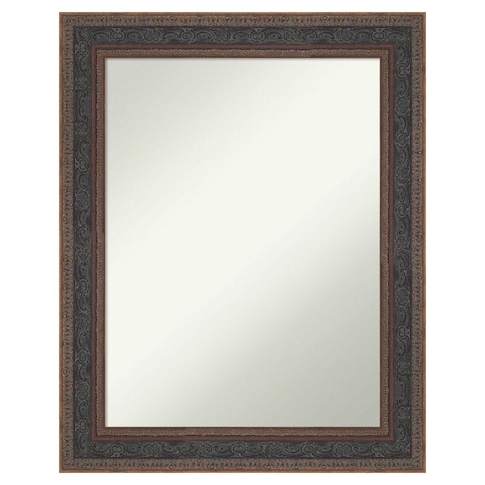 Attic Aged Bronze 23.5 in. x 29.5 in. Non-Beveled Traditional Rectangle Wood Framed Bathroom Wall Mirror price history on PriceWatchPro