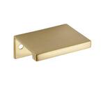 Ethan 1-1/2 in. (38 ) Satin Brass Drawer Pull (5-Pack)