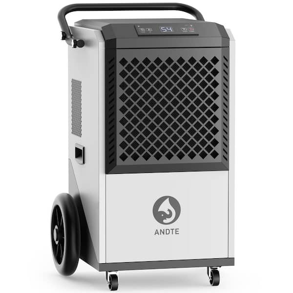 Unbranded 250 pt. 8,000 sq. ft. Indurstrial Dehumidifiers for Basements in White, Large Space Commercial Grade Dehumidifier