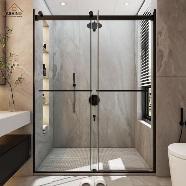 What's a Seamless Shower? This Airy Bathroom Trend Is More Popular Than Ever