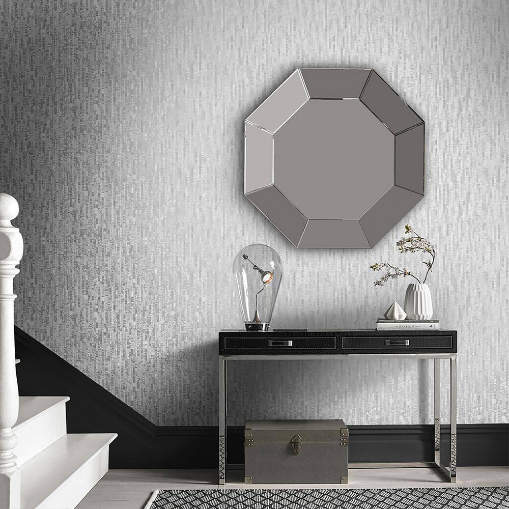 Betula Striped Metallic Wallpaper Roll