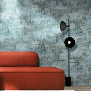 Italian Textures 2 Brown/Beige Block Texture Vinyl on Non-Woven Non-Pasted Wallpaper Roll (Covers 57.75 sq.ft.)