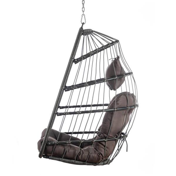 Tidoin Outdoor Hanging Egg Chair Replacement Cushion Swing Basket