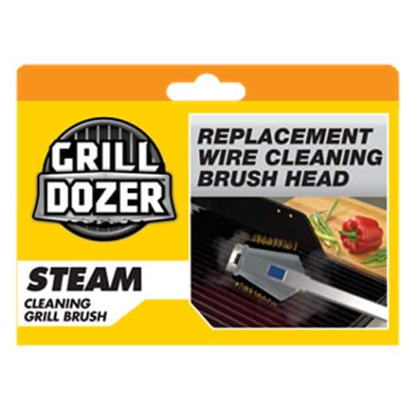 Grill Dozer Replacement Head for Steam Grill Cleaning Brush