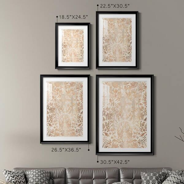 damask framed wall art