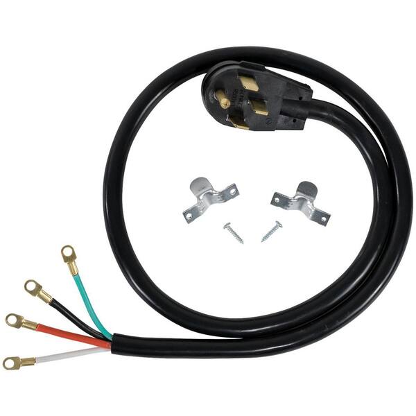 Black 4' Length Morris Products Morris 89236 Range Cord 4 Length 6/2+8/2 Round SRDT Wire Black 4' Length Morris Products Morris 89236 Range Cord 4 Length 6/2+8/2 Round SRDT Wire