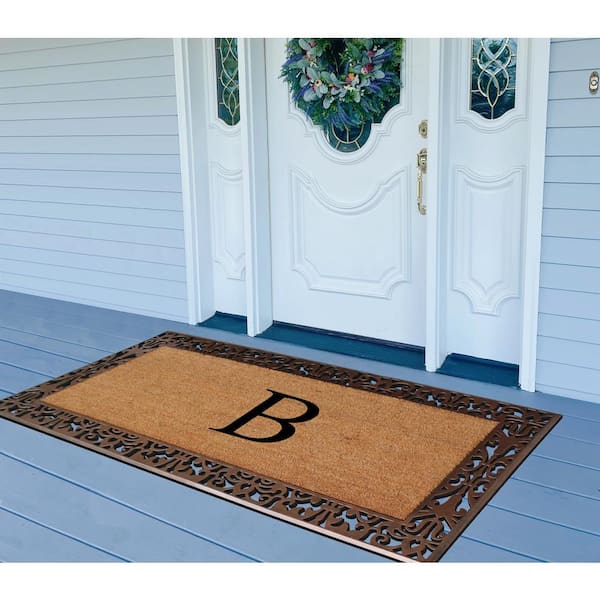 https://images.thdstatic.com/productImages/8d7695e8-4b24-4efb-8ba9-780ab61693d9/svn/black-beige-a1-home-collections-door-mats-a1hc200112-br-b-e1_600.jpg