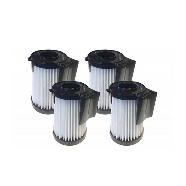 Eureka HEPA Style Filters Replacement for Eureka DCF10 and DCF14 Part 62396, 62731 and 62396-2 (4-Pack)