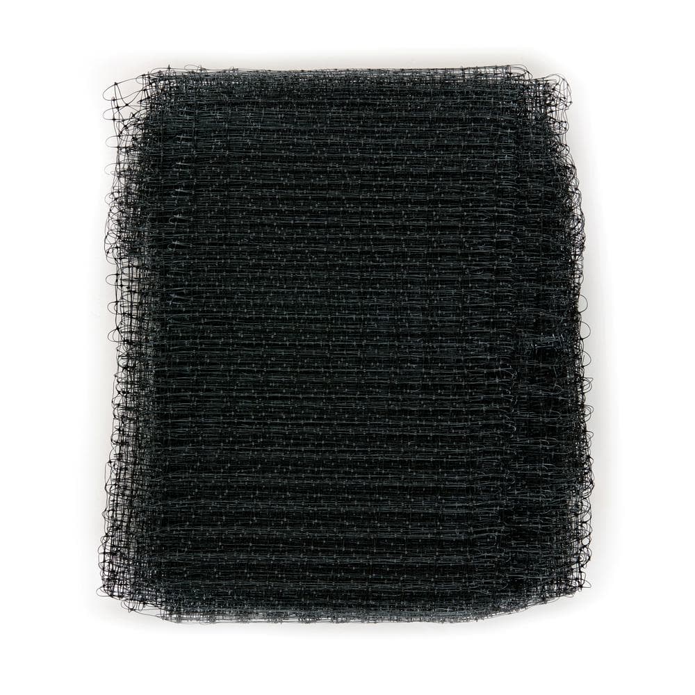 14 ft x 14 ft Black Reusable Bird Netting for Garden Protection