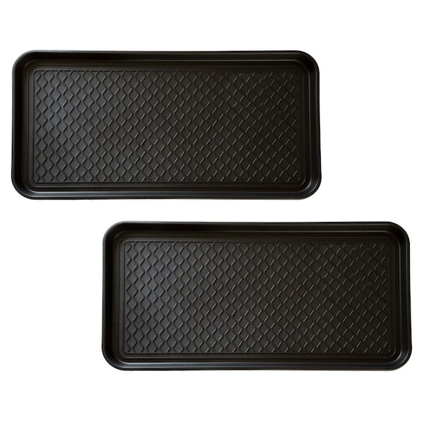Stalwart Eco Friendly Utility Boot Tray Mat-30 x 15 Inches