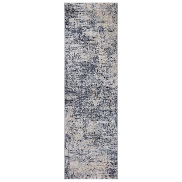 Concord Global Trading Barcelona Coronado Blue 2 ft. x 7 ft. Runner Rug