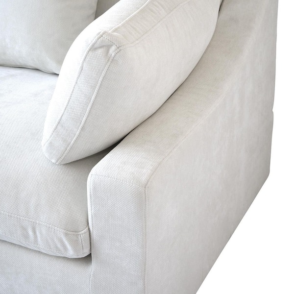 ●OUR HOUSE ミドル J&E Home 155 in. Slope Arm Linen 6-Piece Modular Free