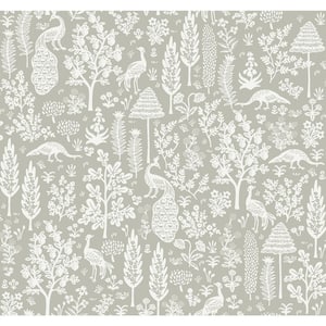 Menagerie Toile Unpasted Wallpaper (Covers 60.75 sq. ft.)