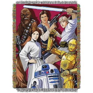 Star Wars, Rebel Forces Woven Tapestry Throw Blanket