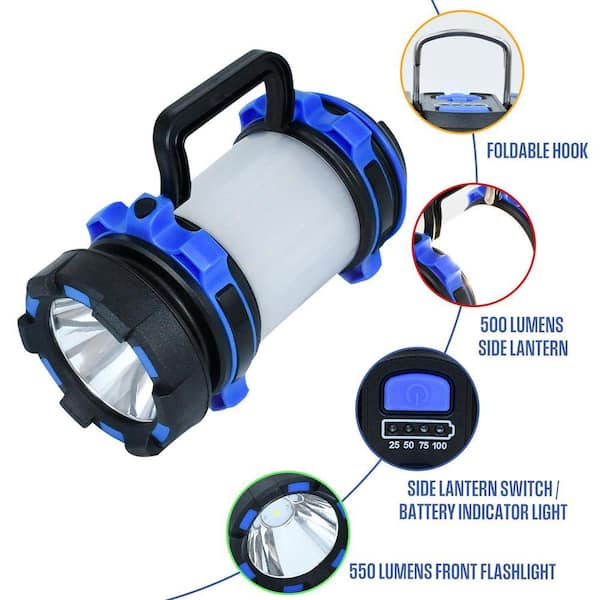 nebo flashlight 5557 6294 Seven-z 770 Lumens Flashlight With Flex-power And Battery Options