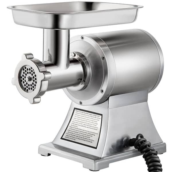 Commercial Meat Grinder 550 lb./h 1100 W Electric Meat Mincer ETL Approved Heavy Duty Industrial Mincer Machine Silver