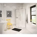 MAAX Radia 36 in. x 36 in. x 71-1/2 in. Frameless Neo-Angle