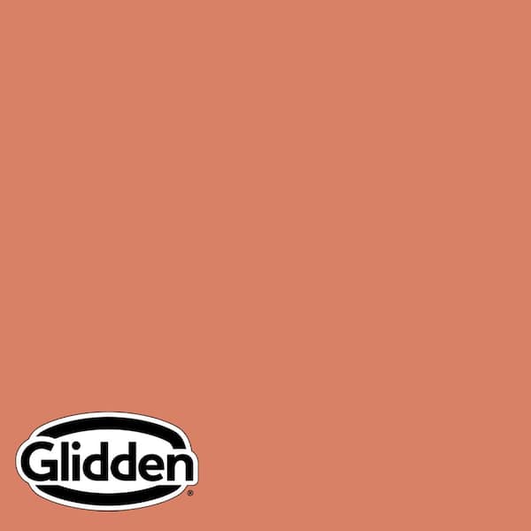 Glidden Premium 5 gal. PPG1192-6 Summer Sunset Flat Interior Latex Paint