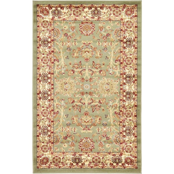 Voyage St. Florence Light Green 3' 3 x 5' 3 Area Rug