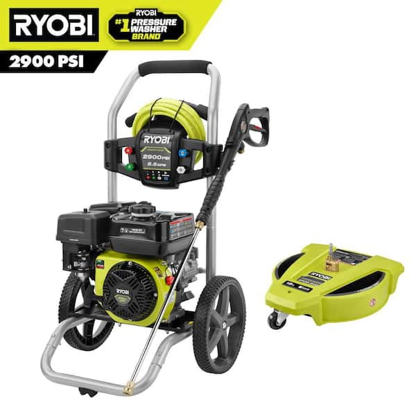 2900 PSI 2.5 GPM Cold Water Gas Pressure Washer with 212cc Engine and 15 in. Surface Cleaner with Caster Wheels