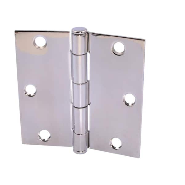 3-1/2 in. Stainless Steel Broad Utility Inset Hinge