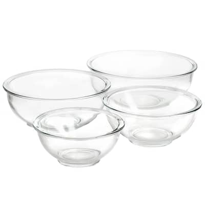 Ayesha Curry Pantryware Stainless Steel Nesting Mixing Bowls Set, 3-Piece,  Silver with Color Accent Handles 48430 - The Home Depot