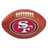 FANMATS NFL San Francisco 49ers Photorealistic 20.5 in. x 32.5 in Football  Mat 5835 - The Home Depot