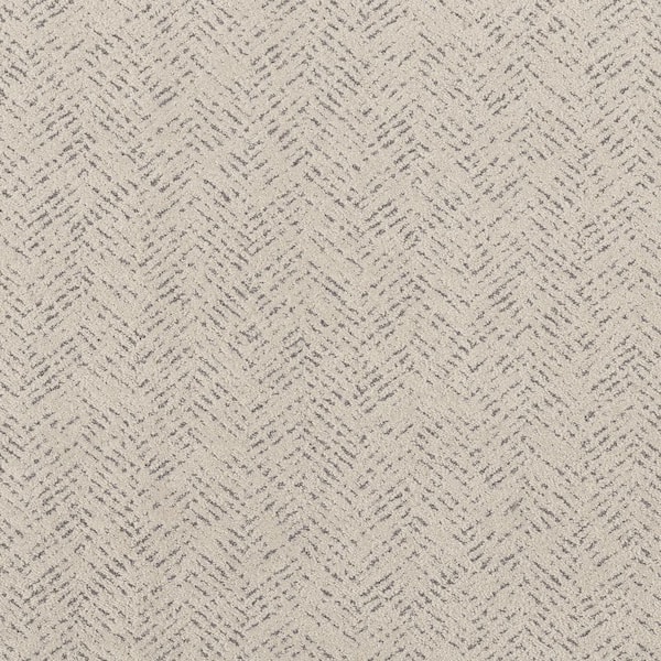 Lifeproof Fairhaven Color Angora Blue - 42 oz. SD Polyester Pattern Installed Carpet