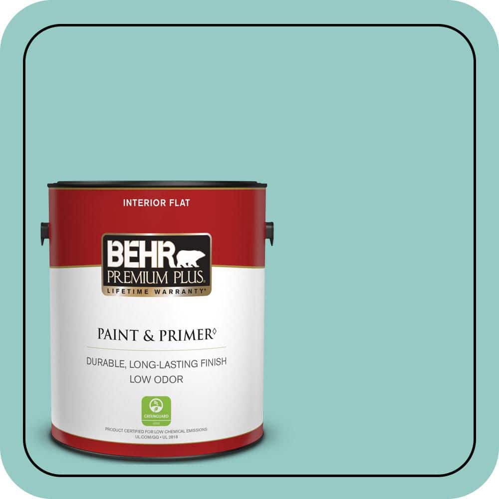 1 gal. #500D-4 Jamaica Bay Flat Low Odor Interior Paint & Primer price history on PriceWatchPro