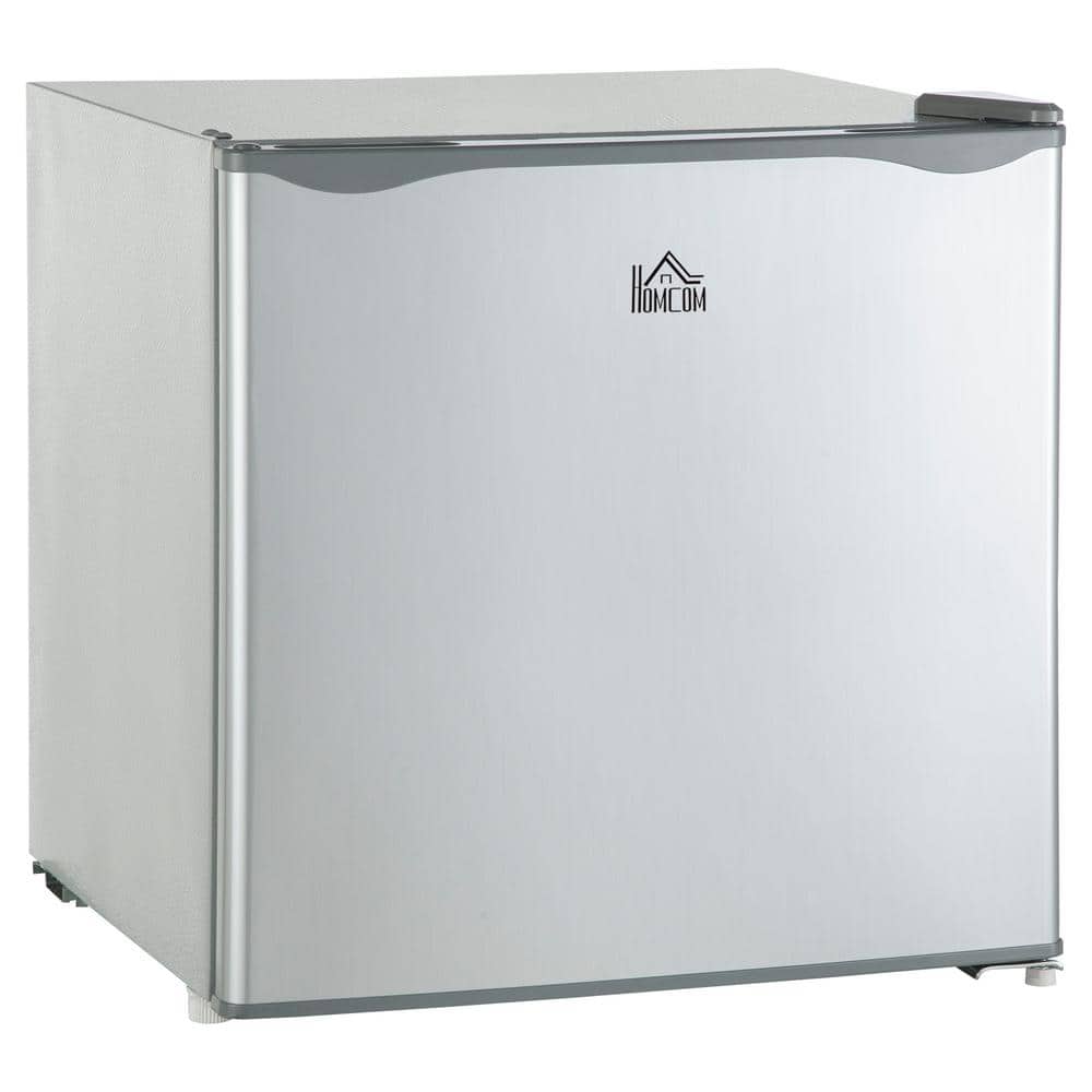 HOMCOM 1.1 Cu.Ft Mini Counterto Upright Fridge in Grey with Freezer  800-127V80GY - The Home Depot